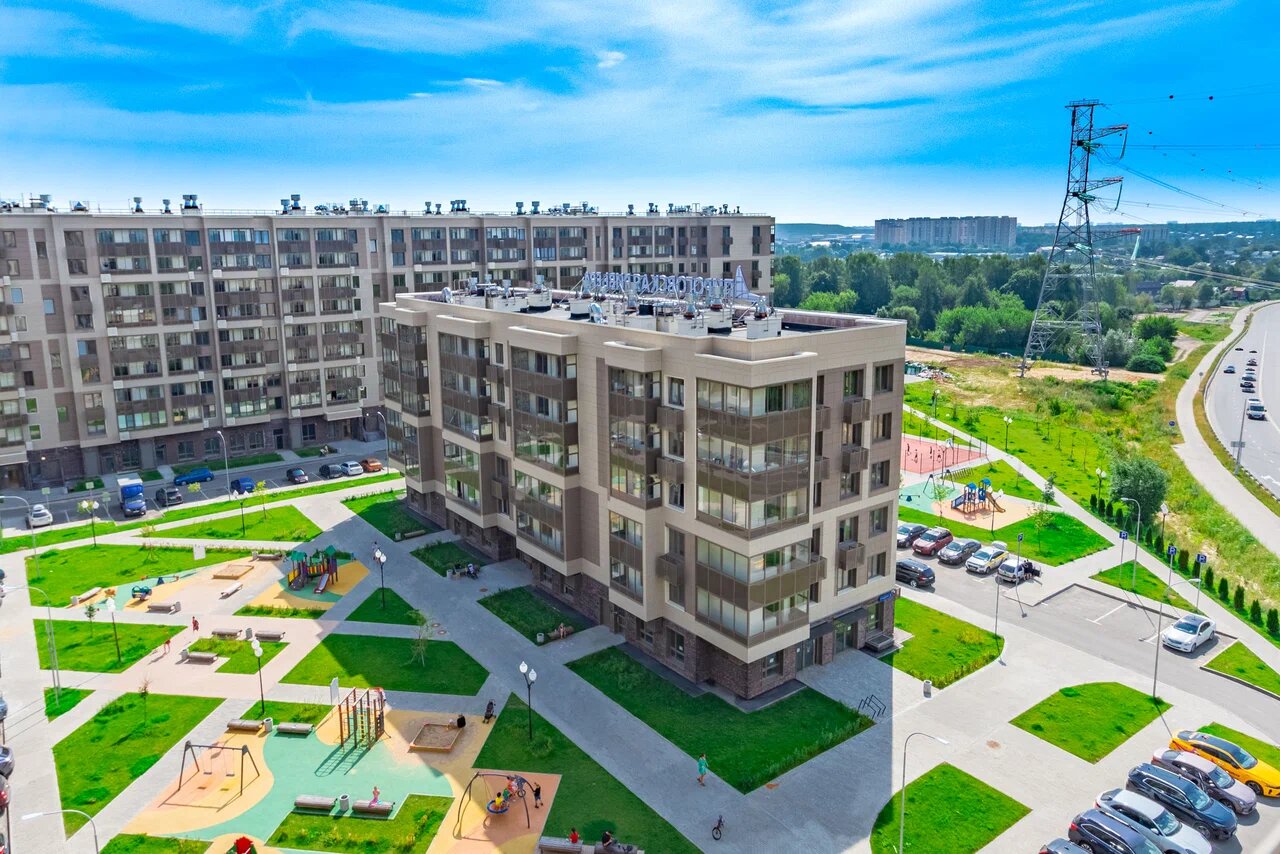 Двор корпуса 14 сверху